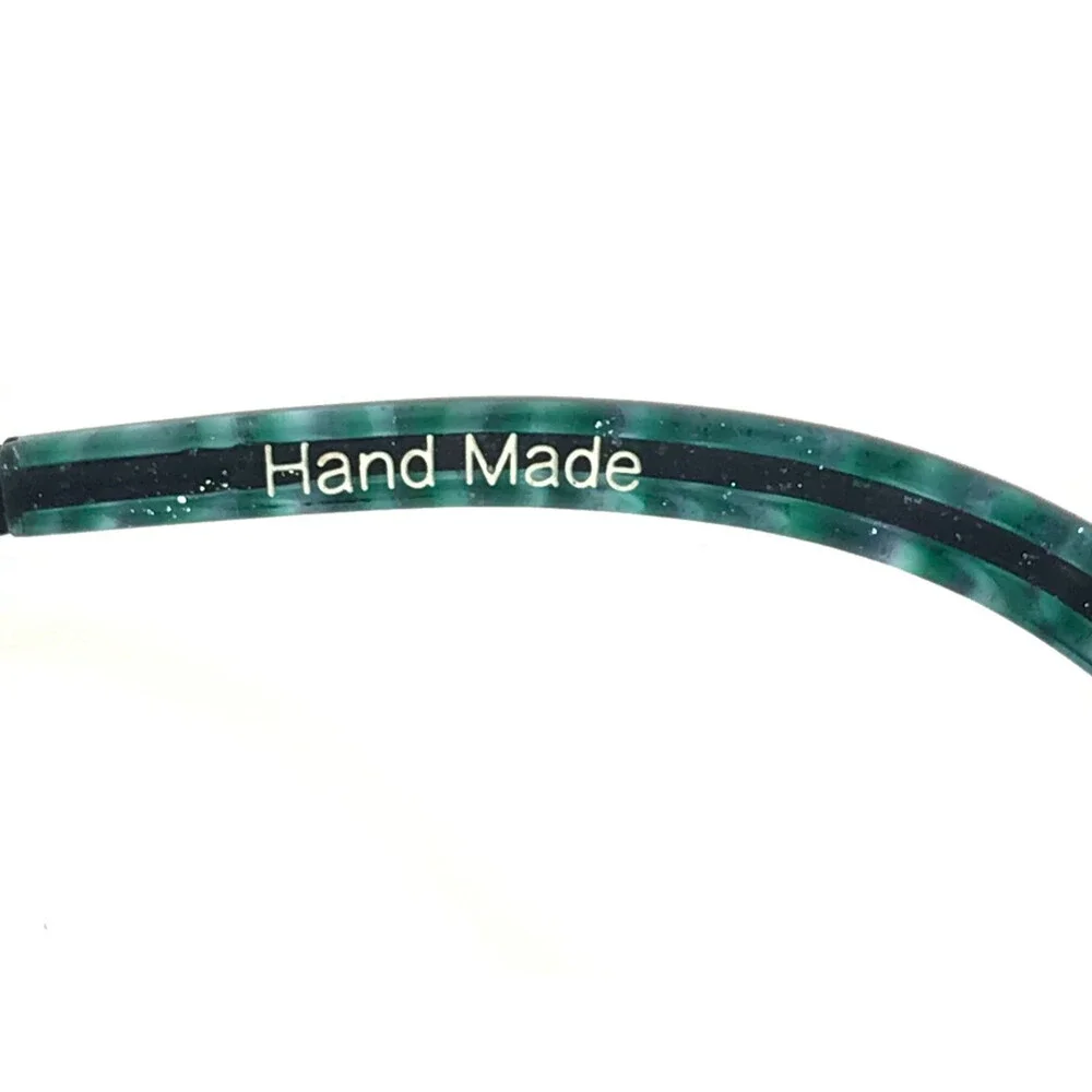 BOZ Eyeglasses Frames EXTRA 4000 Clear Green Marble Matte Black 47-20-140